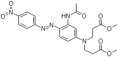 methyl N-[3-(acetylamino)-4-[(4-nitrophenyl)azo]phenyl]-N-(3...